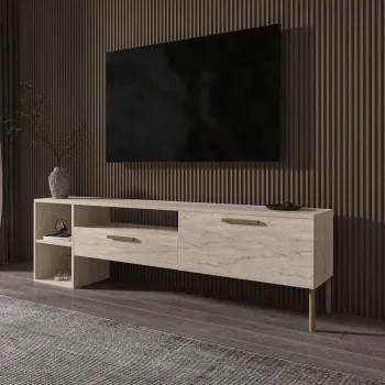 Comoda TV, Inarch, Parion, Travertin imagine