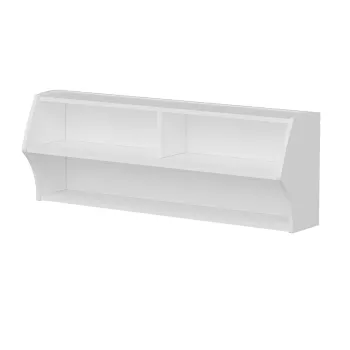 Comoda TV, Inarch, Sofya, 124x44x27 cm, PAL, Alb imagine