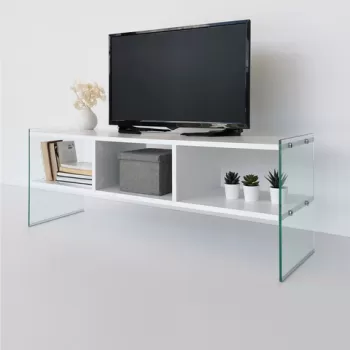 Comoda TV, Neostill, TV400, 120x45x35 cm, Alb imagine