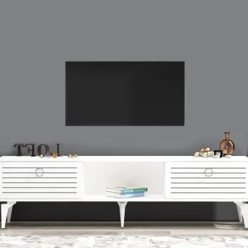 Comoda TV, Olivia, Arona, Alb imagine