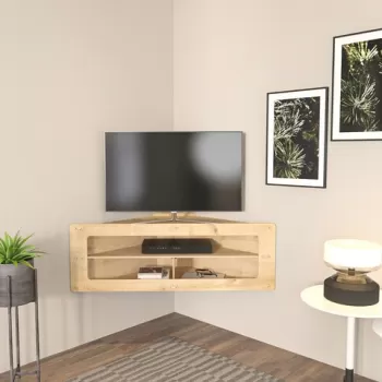 Comoda TV, Zena Home, Sala, 120x40x45 cm, PAL, Stejar imagine