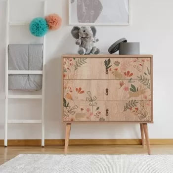 Comoda, Vella, City Cat, 80 x 89 x 40 cm, pal melaminat, multicolor imagine