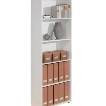 Corp biblioteca Arco 4, Inter Link, 60.2x30x178.6 cm, PAL, alb imagine