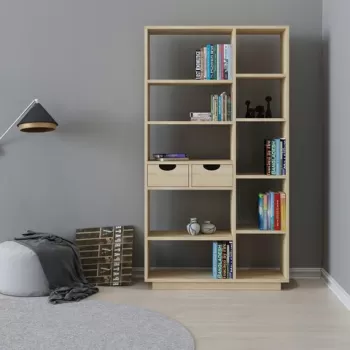 Corp biblioteca, Arnetti, Luma , 80.4x188.6x25 cm, PAL, Stejar imagine