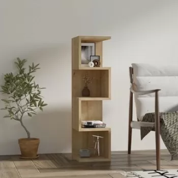 Corp biblioteca, Asse Home, Alin, 25x95x27 cm, PAL , Stejar safir imagine