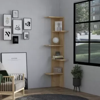 Corp biblioteca, Asse Home, Bled, 40x160x21.4 cm, Stejar imagine