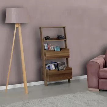 Corp biblioteca, Comforty, Low, 59x120x35 cm, Nuc imagine