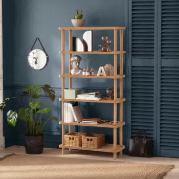 Corp biblioteca, Dora, Gala , 80x168.5x28 cm, Pinul Atlantic imagine