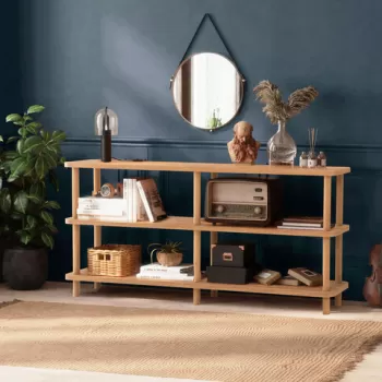 Corp biblioteca, Dora, Raca , 150x74.9x35 cm, Pinul Atlantic imagine