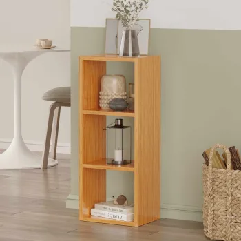 Corp biblioteca, Hanah Home, Canaria, 32.5x81x23.5 cm, PAL, Natural imagine
