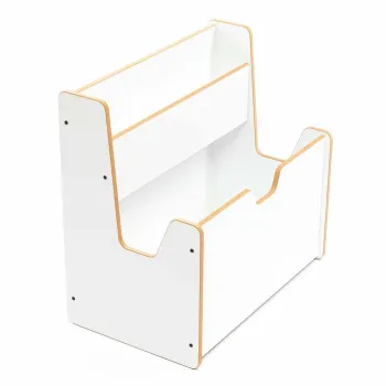 Corp biblioteca, Hanah Home, Crane, 57x55x34 cm, Alb imagine