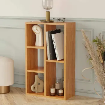 Corp biblioteca, Hanah Home, Monaco, 49x81x23.5 cm, PAL, Natural imagine