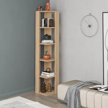 Corp biblioteca, Hanah Home, Nati Corner, 31.8x160.8x31.8 cm, Maro imagine