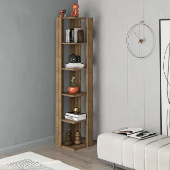 Corp biblioteca, Hanah Home, Nati Corner, 31.8x160.8x31.8 cm, Maro imagine