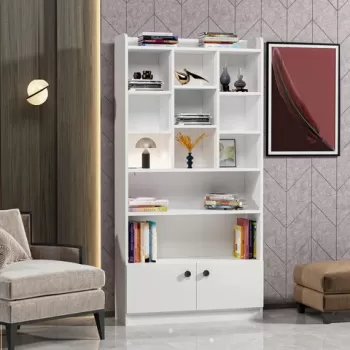 Corp biblioteca, Inarch, Tokyo, 90x180x30 cm, Alb imagine