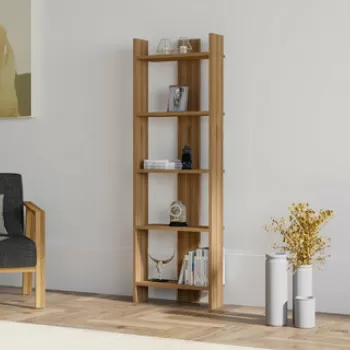 Corp biblioteca, Puqa Design, Virba, 52.4x149x22.6 cm, PAL, Nuc imagine