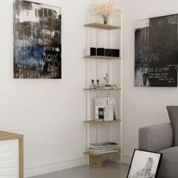 Corp biblioteca, Zena Home, Alice, PAL, Stejar / Alb imagine