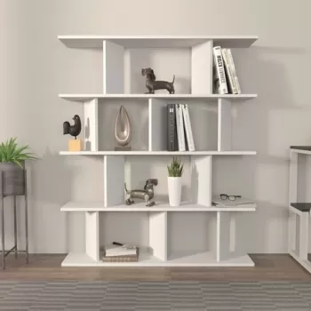 Corp biblioteca, Zena Home, Grace, 120x141x24.6 cm, PAL, Alb imagine