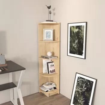 Corp biblioteca, Zena Home, Liva, 28x138x30 cm, PAL, Stejar imagine