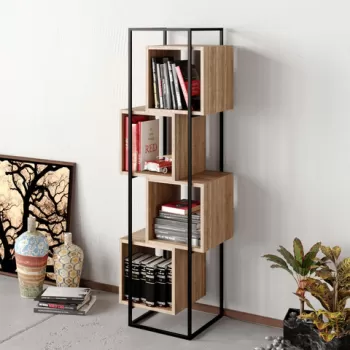 Corp biblioteca, Zena Home, Prada, PAL, Nuc / Negru imagine