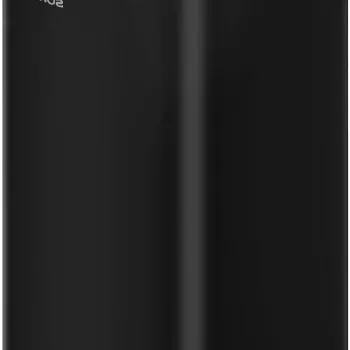 Cos de gunoi de bucatarie 30 L, Songmics, 34x28.5x54.5 cm, otel/polipropilena, negru cerneala imagine