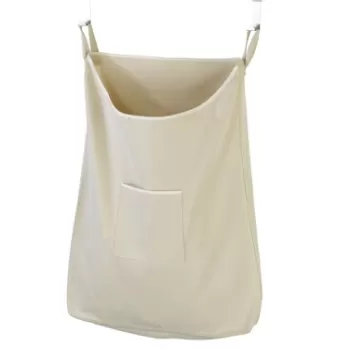 Cos de rufe cu agatare pe usa, Wenko, Canguro Beige, 65 L, 10 x 81 x 52 cm, bumbac, bej imagine