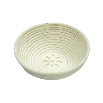 Cos rotund pentru dospire aluat, 23 cm, ratan - Zokura imagine