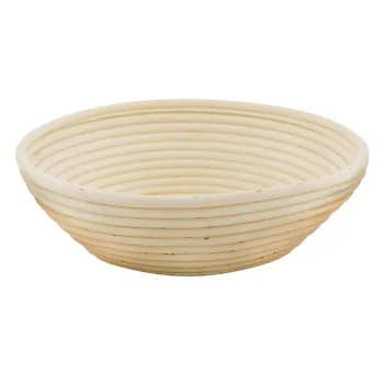 Cos rotund pentru dospire aluat, 28 cm, ratan - Zokura imagine