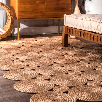 Covor, 00011A , 120x180 cm, Iuta, Natural imagine