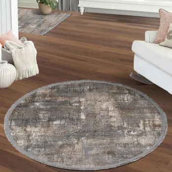 Covor (100 cm), Notta 1107, Gri / Bej imagine