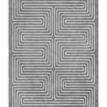 Covor (100 x 200), Sftkece042, 100x200 cm, Gri imagine