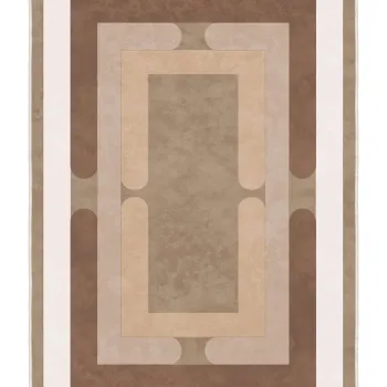 Covor (100 x 300), Sftkece048, 100x300 cm, Maro imagine