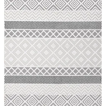 Covor (100 x 500), 33342, 100x500 cm, Crem/Negru imagine