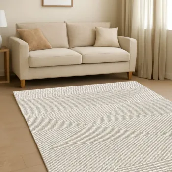 Covor (120 x 180), 19270A, 120x180 cm, Crem imagine
