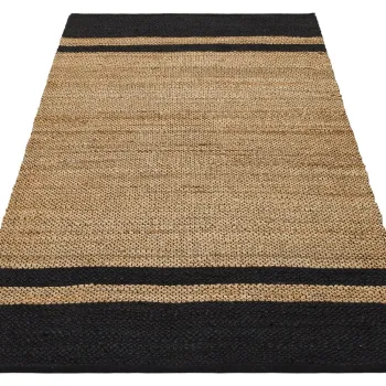 Covor (120 x 180), Ech 07, 120x180 cm, Negru/Bej imagine