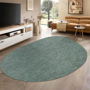 Covor (120 x 180), Tema 9037, 120x180 cm, Verde imagine