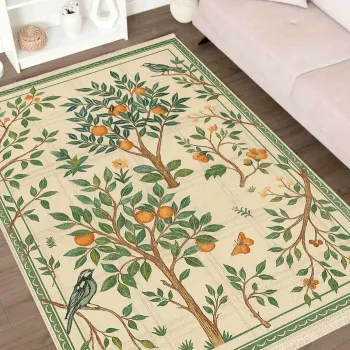 Covor, 131, 60x120 cm, Bumbac, Multicolor imagine
