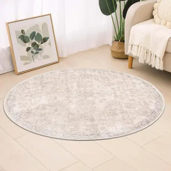 Covor (140 x 140), Cool-Fr21, 140x140 cm, Bej imagine