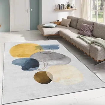 Covor (140 x 220), Covor cu usturoi-38A, 140x220 cm, Multicolor imagine