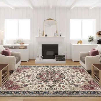 Covor (140 x 220), Kece-Fr52, 140x220 cm, Multicolor imagine