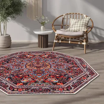 Covor (160 x 160), Cool-Fr51, 160x160 cm, Bordo imagine