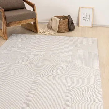Covor (160 x 230), A0861A, 160x230 cm, Alb imagine