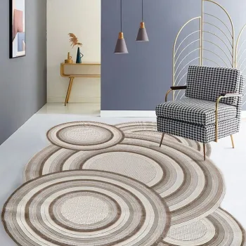 Covor (160 x 230), Amorf, 160x230 cm, Crem imagine