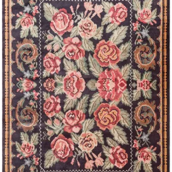 Covor (160 x 230), ATK 02, 160x230 cm, Negru imagine