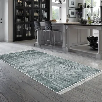 Covor (160 x 230), F5083, 160x230 cm, Verde imagine