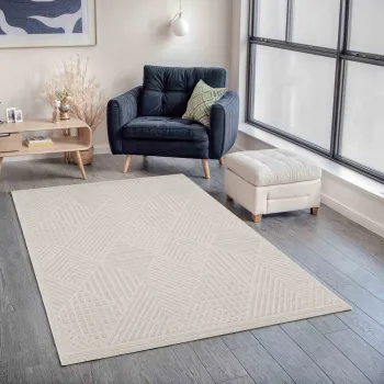 Covor (160 x 230), Fava, 160x230 cm, Alb imagine