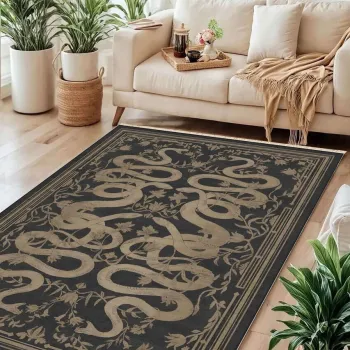 Covor, 170, 80x150 cm, Bumbac, Multicolor imagine