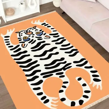 Covor, 180, 120x180 cm, Bumbac, Multicolor imagine