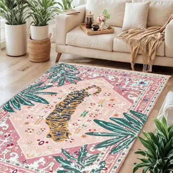 Covor, 199, 120x180 cm, Bumbac, Multicolor imagine
