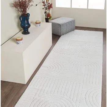 Covor (200 x 200), 691B, 200x200 cm, Alb imagine